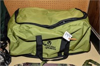 VERY LARGE WHITETAILS BAG W/ 2 SLEEPING BAGS