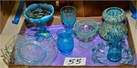BLUE GLASS ASSORTMENT - AWESOME
