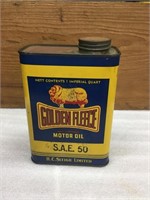 Golden Fleece SAE  50 1 quart tin