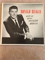 Ronald Reagan Operation Coffee Cup on Vinyl