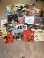 Large lot of records inc Christmas Music