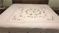 King Size Flower Quilt