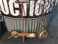 Vintage Pogo stick & Scooter