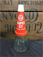 500 ml oil bottle & Ampol super GT top & cap