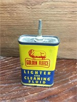 Golden Fleece lighter & cleaning fluid handy oiler