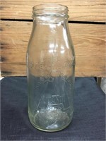 Genuine Atlantic Union Quart oil bottle