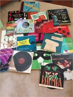 Large lot of records