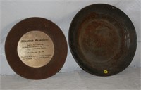 Antique Miner's Gold pans (2)