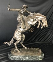 Remington Bronze "Bronco Buster"