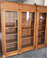 Large Oak Bookcase