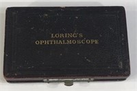 Loring's Orthalmoscope 1920's