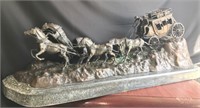 CM Russell Bronze "Stagecoach"