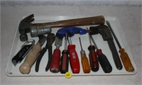 Tray of Assorted tools