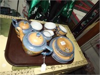 Japanese lusterware tea service