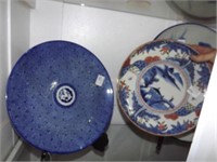 2 Oriental 12" & 14" chargers
