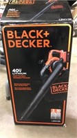 Black & Decker cordless blower vac
