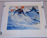 Jupp Wiertz Ski Poster.