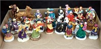 24 Christmas Village Character Collectible Figure