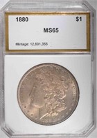 1880 MORGAN DOLLAR, PCI GEM BU