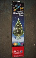 36" Puleo Starburst Fiber Optics Christmas Tree