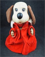 Vtg 10" Mattel Chatty Cathy Chrismas Dog Toy