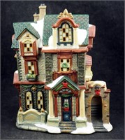 Christmas Village Victorian Lightup Ceramic House