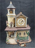 2003 Lemax Christmas Bell Clock Tower