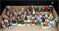 35 Christmas Village Character Collectible Figure