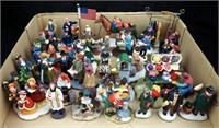26 Christmas Village Character Collectible Figure