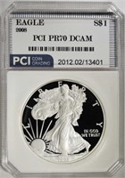 2008(W) AMERICAN SILVER EAGLE PCI PERFECT PROOF