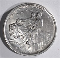 1925 STONE MOUNTAIN HALF DOLLAR COMMEM, CH BU/GEM