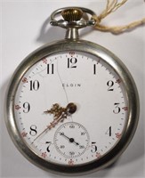 Circa 1905 Elgin Open-Face Pocket Watch
