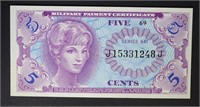 SERIES 641 FIVE CENTS MILITARY PAYMENT CERTIFICATE