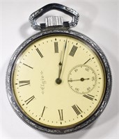 Circa 1901 Open-Face Elgin Pocket Watch