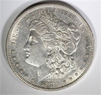 1883-S MORGAN DOLLAR, AU/BU
