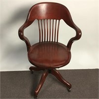 Vintage Court House or Office Desk Chair