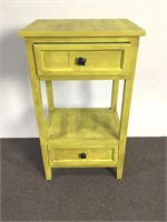 Two Drawer Lamp Table