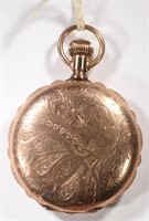 Circa 1896 Elgin Hunting Case Pocket Watch