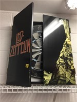 New Led Zeppelin Dart Board with wooden Case