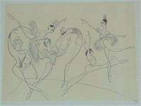 Al Hirschfeld. American Ballet.