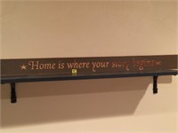 Decor sign (Home is Where your Story Begins)