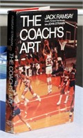 Book Coach's Art by Jack Ramsay Blazers Signed