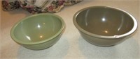 (2) Texas Ware mixing bowls.
