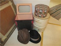 (3) Vintage ladies' hats including Union Made,