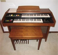 Vintage Hammond Organ Co. electric organ and