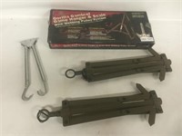 Lot of 4 Game Hangers, 1 NEW IN BOX