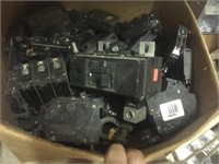 Large Lot of Electrical Breakers