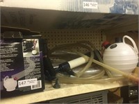 Lot of Oil Extractor & Pump Related Items