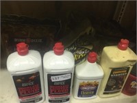 Lot of Charcoal Fluid & Hickory Chips