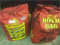 5 Bags of Royal Oak Lump Charcoal, 17# Bags
